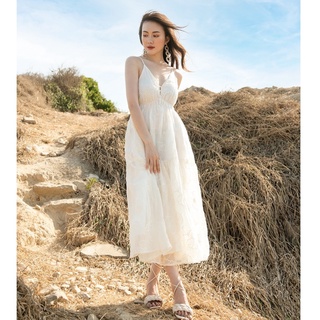 OLV - Đầm Vanilla Straps Maxi