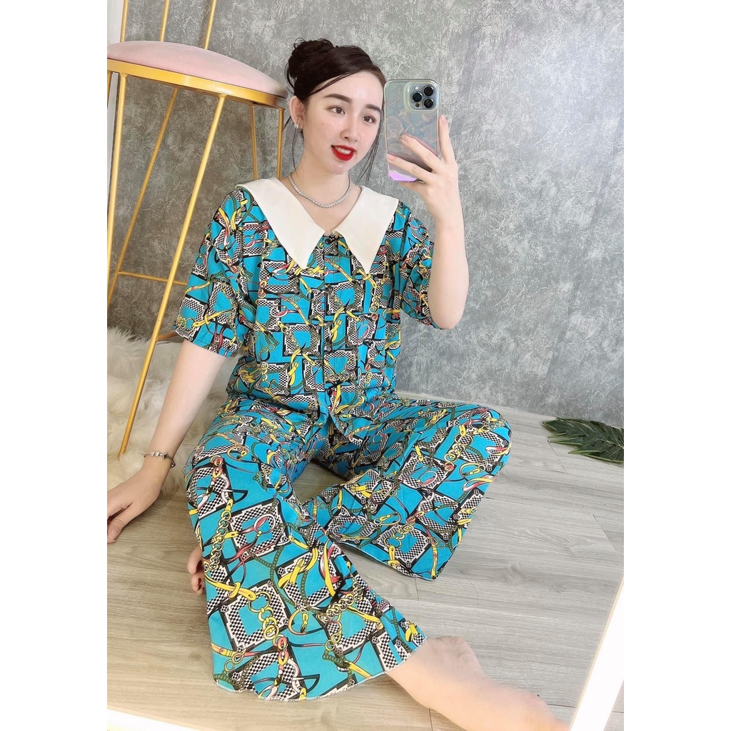 Đồ bộ dài chất lụa loại một, from cực dể thương | BigBuy360 - bigbuy360.vn