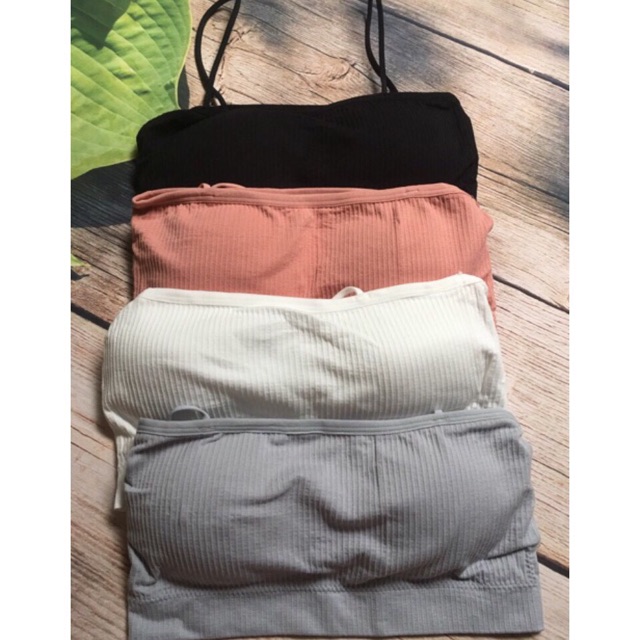 Áo bra quây có dây gân tăm 809