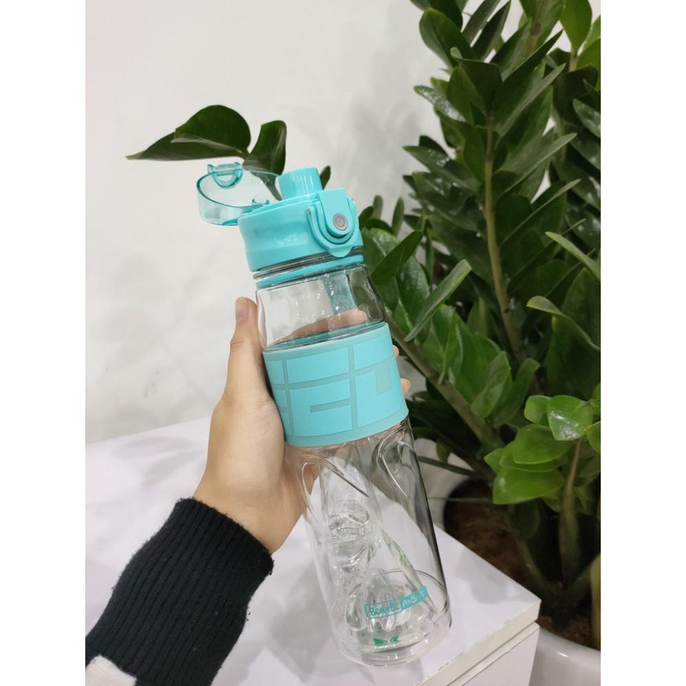 BÌNH ĐỰNG NƯỚC BEANBE ANLOVE 750ML CÓ ỐNG HÚT TIỆN LỢI