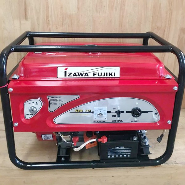 Máy Phát Điện Chạy Xăng 3kw Izawa Fujiki TM3500E Đề