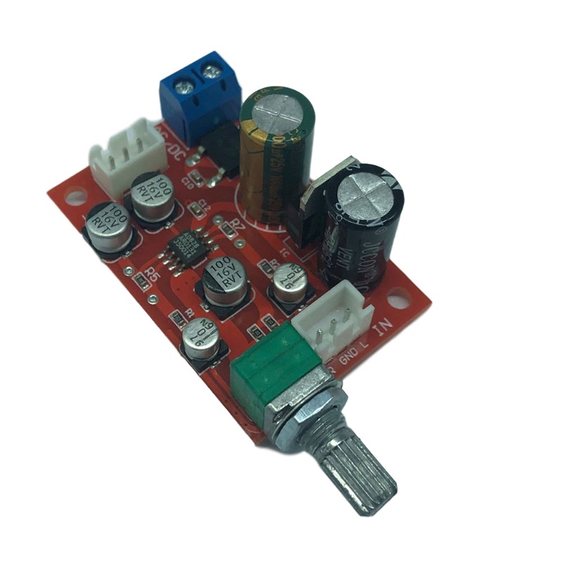 Bảng Mạch Khuếch Đại Nguồn Điện Đầu Ra DC 8-24V AD828