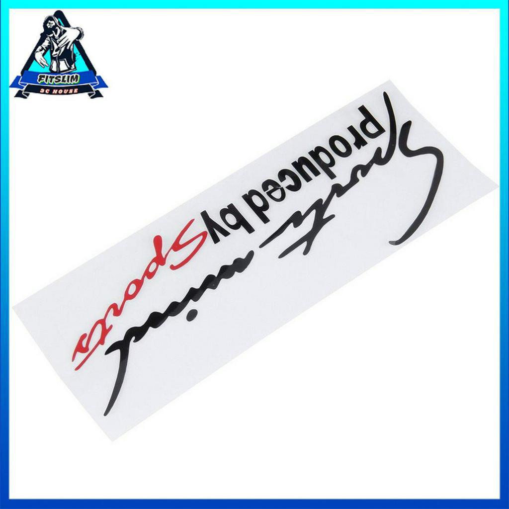 1 Sticker Dán Trang Trí Thân Xe Ô Tô