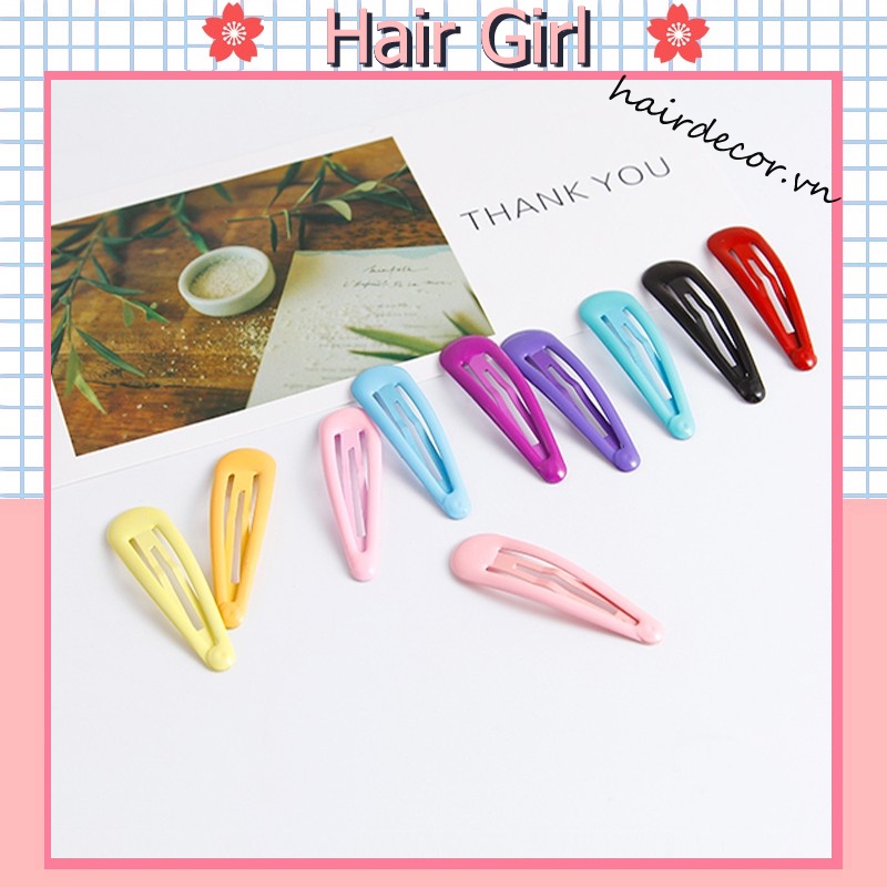 Kẹp Tóc Xinh Xắn Theo Phong Cách Hàn Quốc Cho Bé Gái