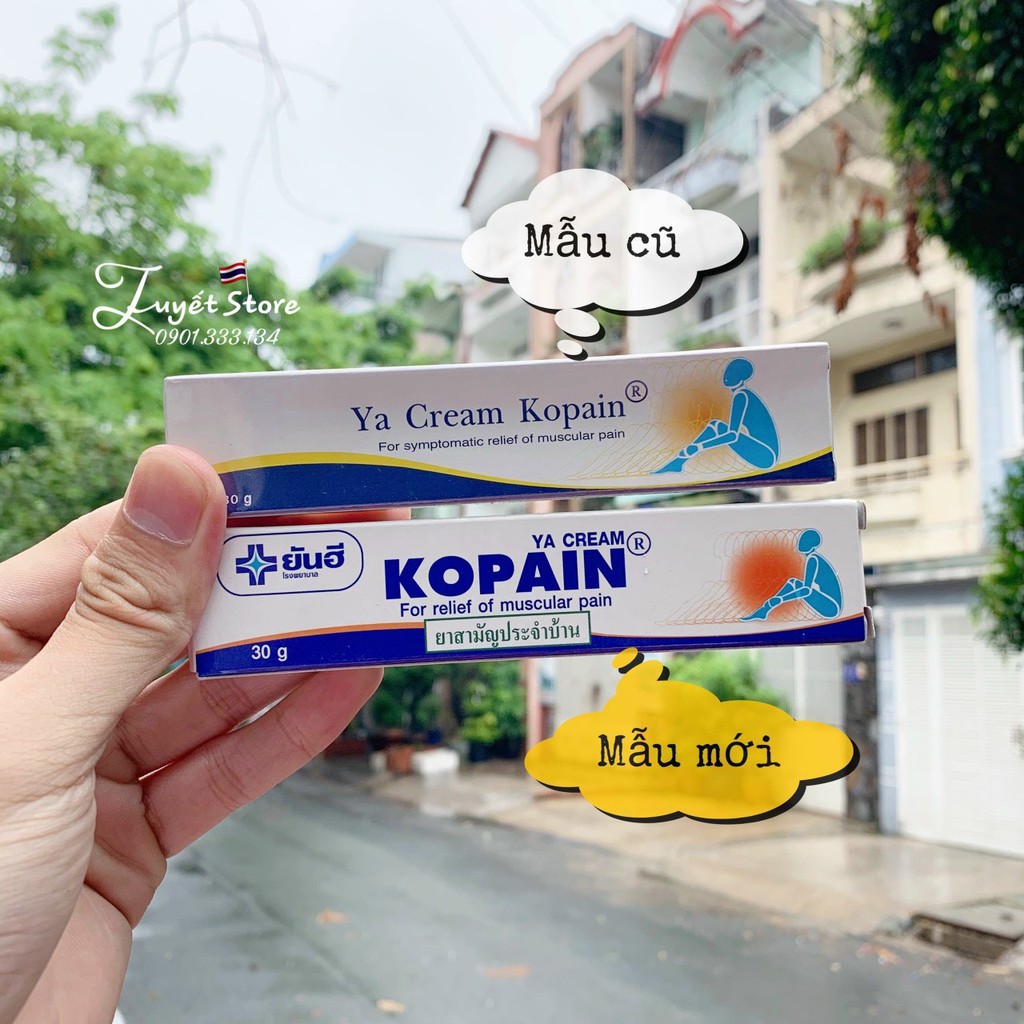 Gel xoa bóp đau nhức xương khớp Thái Lan 30gr - Ya Cream Kopain