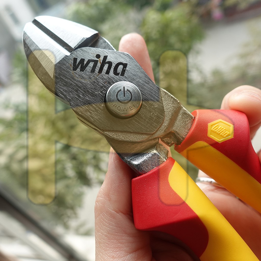 Kìm siêu cắt cộng lực cách điện 1000V Wiha 38191