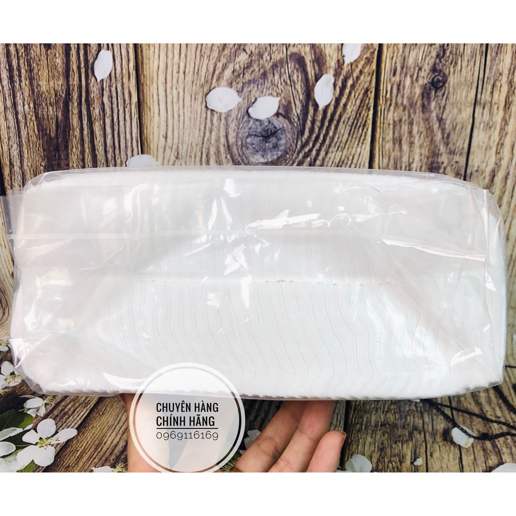 Bông Bạch Tuyết cắt miếng sẵn gói 0.5Kg size 5x5 – Bông gòn chăm sóc vết thương, vệ sinh cho bé, Spa bịch 0.5kg