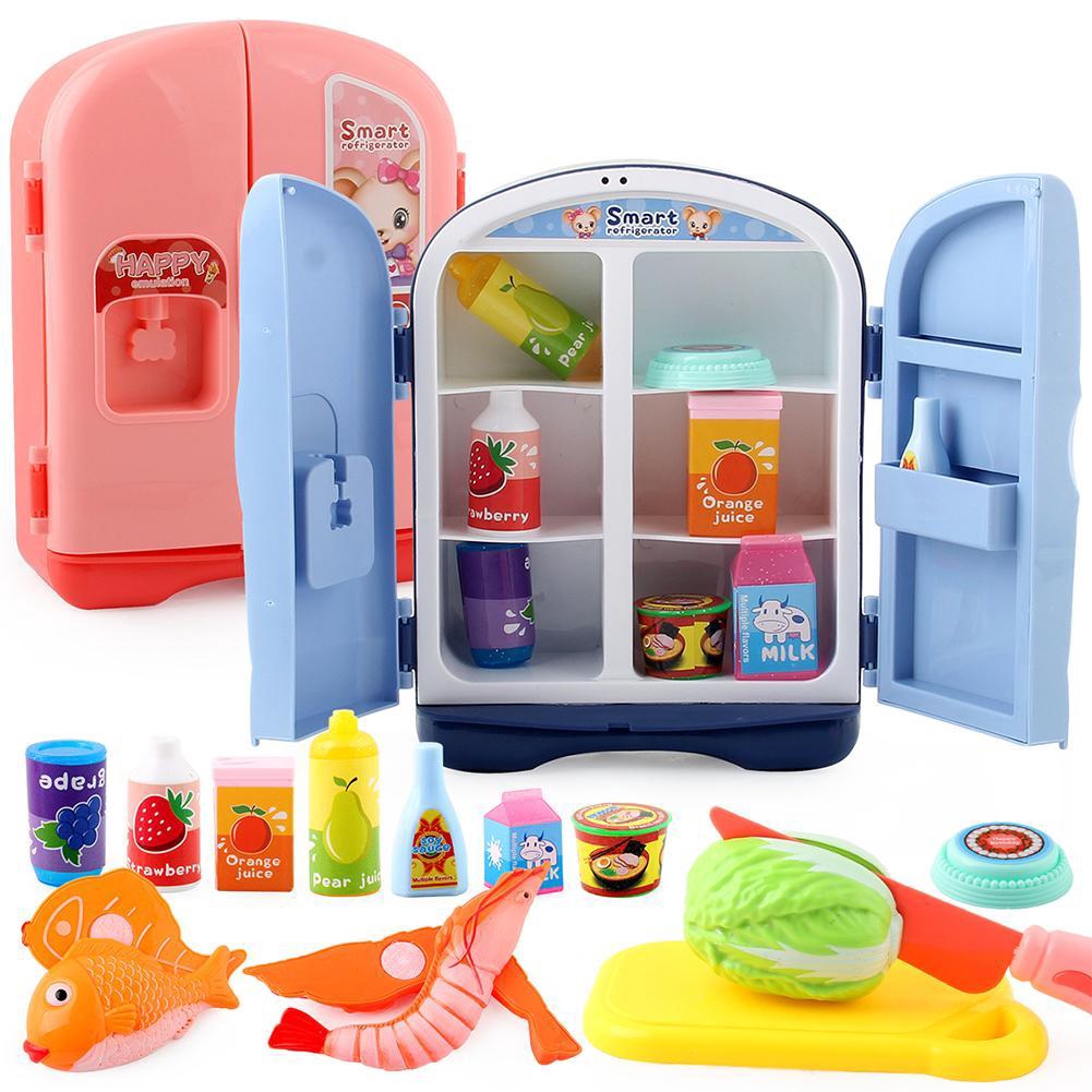 Set 12 Đồ Chơi Tủ Lạnh Mini Cho Bé