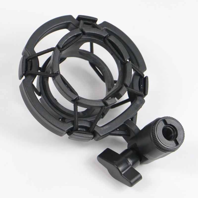 Shock Mount - Kẹp Mic Nhựa Cao Cấp Dành Cho Các Dòng Micro BM900, BM800...Và Nhiều Dòng Mic Khác