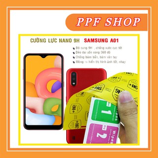 Kính cường lực dẻo nano 9H cho Samsung Galaxy A01