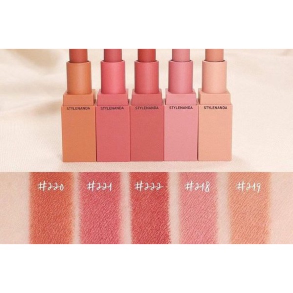 Son thỏi siêu lì 3.CE Mood Recipe Matte Lip Color - Gam màu nhẹ nhàng, cá tính - CSTOREVN