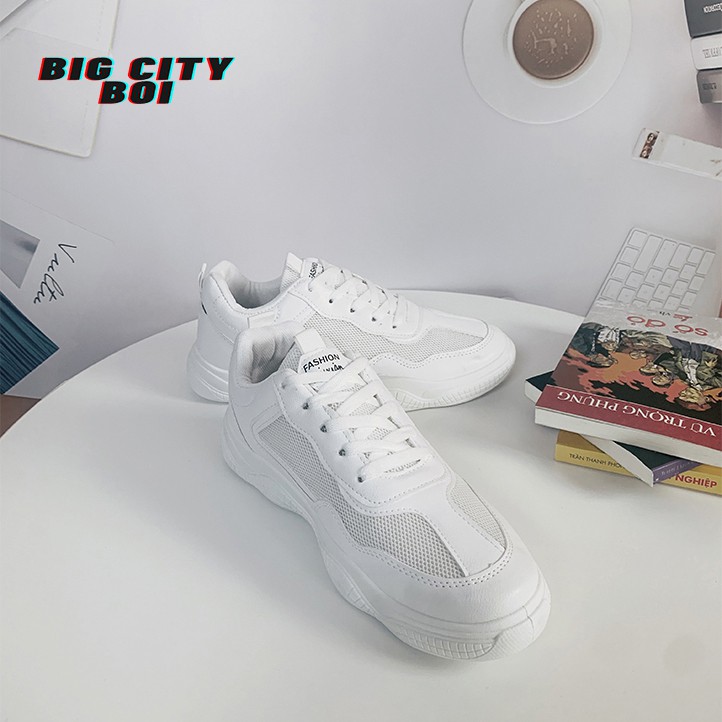Giày Sneaker Nam Tăng Chiều Cao siêu hot Hot 2021 [ freship+full box] giày thể thao nam-Shop Big City Boi | BigBuy360 - bigbuy360.vn