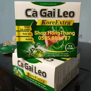 Cà Gai Leo koreextra Giải Độc Rượu - Bảo Vệ Gan Lọ (60 viên)