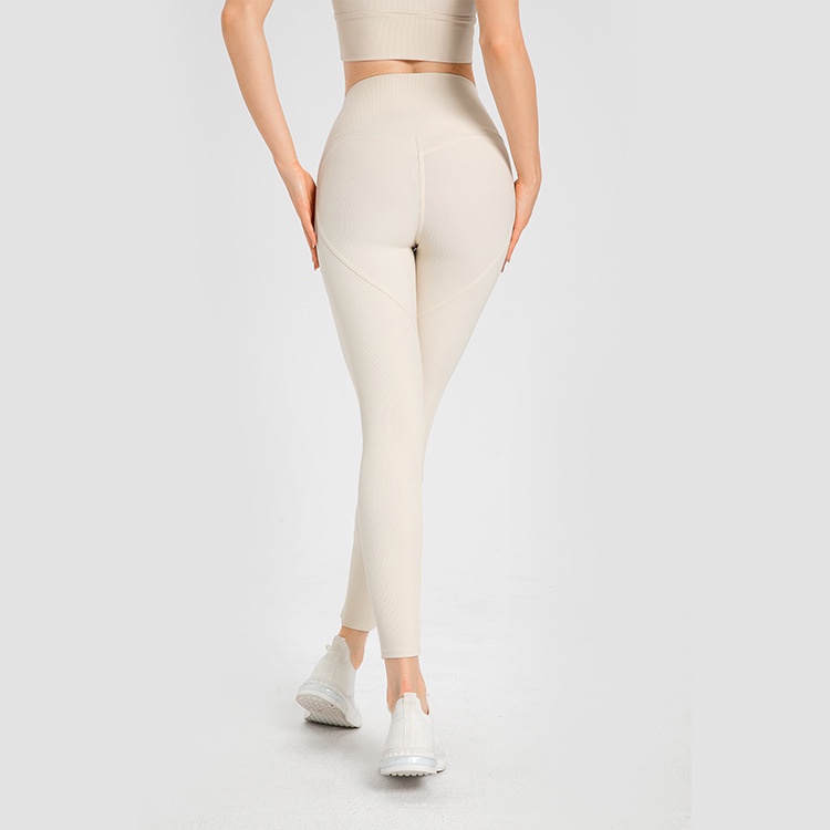 Quần legging thể thao lưng cao co giãn nhanh khô cho nữ