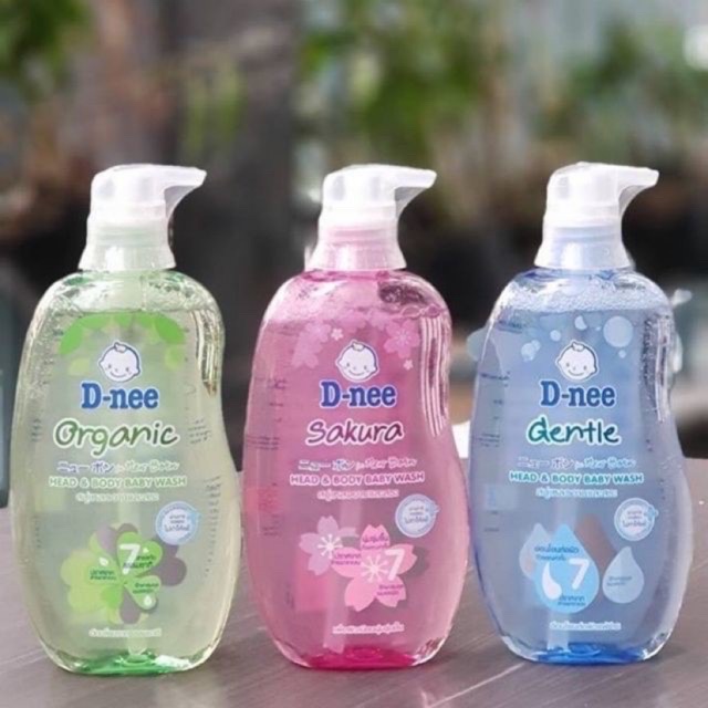 Sữa Tắm gội toàn thân Dnee Pure Cho Bé từ 0 đến 3 tuổi 200ml / 380ml