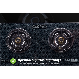 Bếp ga đôi Sunhouse Mama MMBB0787MT