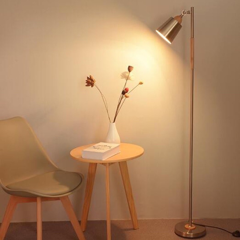 Đèn cây đứng trang trí làm đèn đọc sách Anton KHOD902