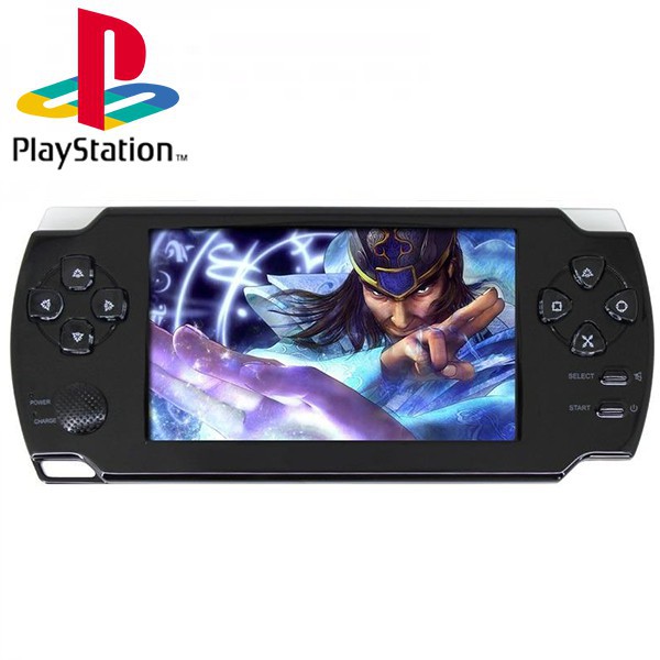 Máy chơi game 4 nút cầm tay X8 model 2019 chơi được PS1/Arcade/GBA/NES/SNES màn hình cảm ứng 4.3 inch N[PD]