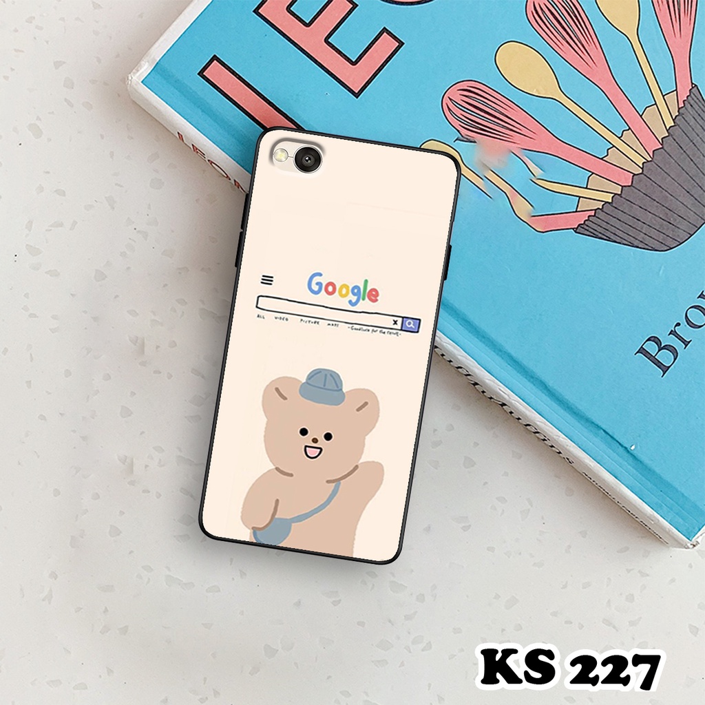 Ốp lưng Xiaomi Redmi 4 - Redmi 4A - Redmi 4X - Ốp in hình gấu bear ngộ nghĩnh