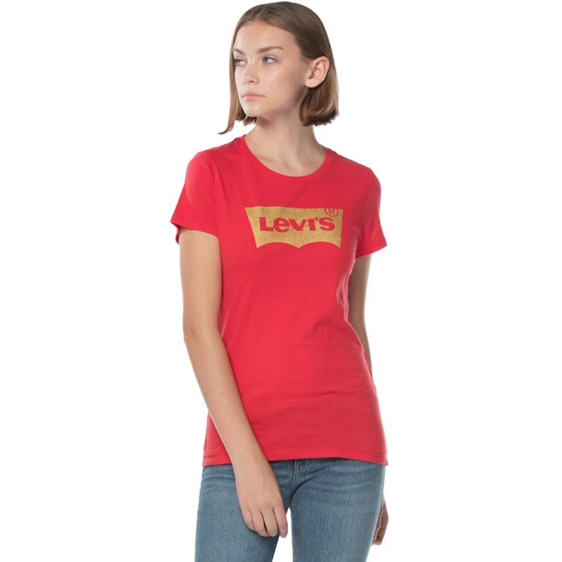 Levi's / Levi's New Classic crew neck logo printed casual short-sleeved cotton T-shirt