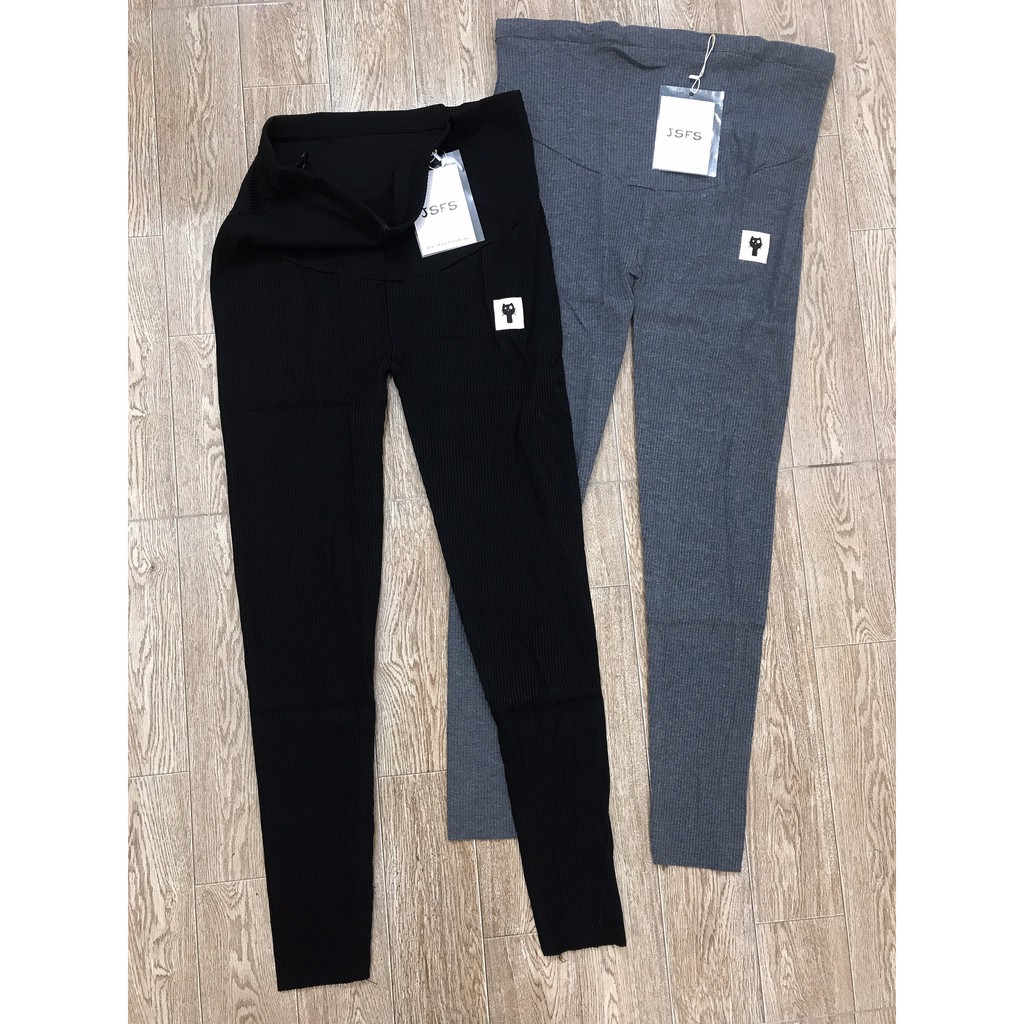 Quần Bầu Mùa Đông Chất Len Tăm Ấm Áp Legging Mèo(40-75kg)