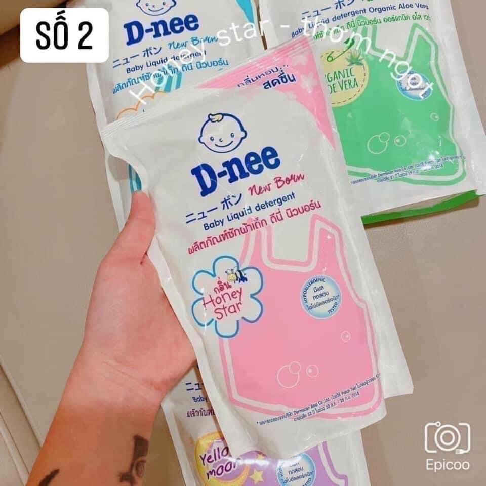 Combo 3 túi nước giặt Dnee thái đủ màu