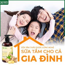 Sữa Tắm Thảo Dược Gừng Nghệ Cocayhoala 300g - Dưỡng trắng, mờ thâm, giữ Ấm Cơ Thể