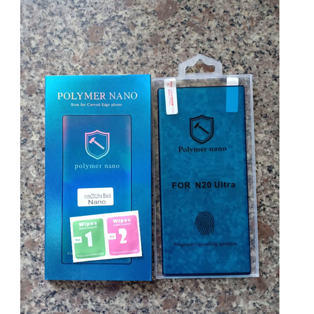 Miếng dán cường lực dẻo Polymer Nano cho Samsung Galaxy Note 20/ Note 20 Ultra