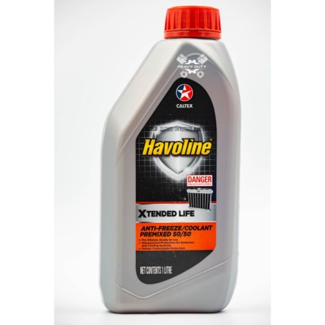 Dung dịch làm mát két nước Havoline® Xtended Life Anti-freeze Coolant Premix 50/50 pha sẵn (1 Lít)