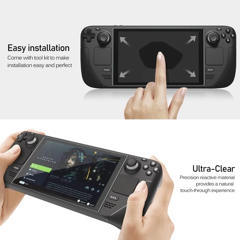 Kính Cường Lực Bảo Vệ Màn Hình Cho Máy Chơi Game Steam Deck