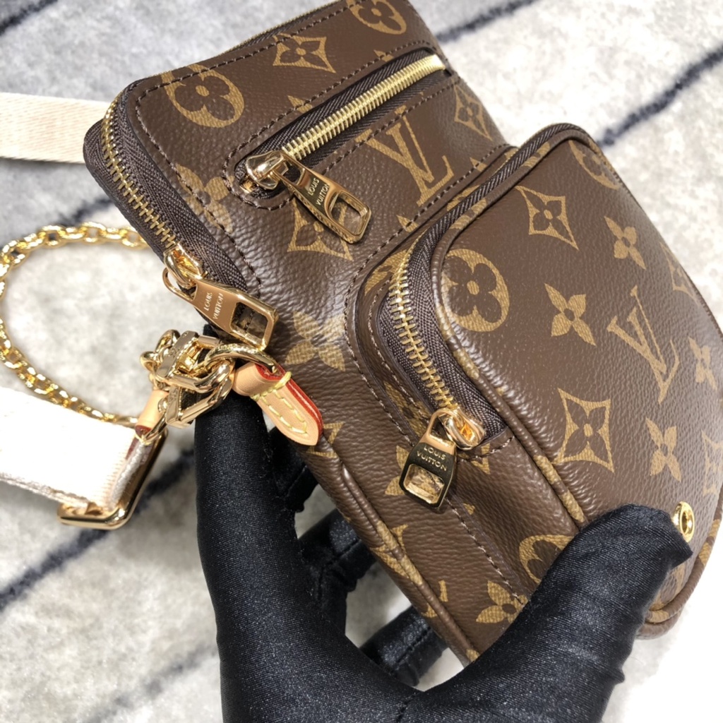 Túi mini LV louis vuitton da thật, đựng điện thoại, đồ trang điểm, các loại thẻ vô cùng tiện ích