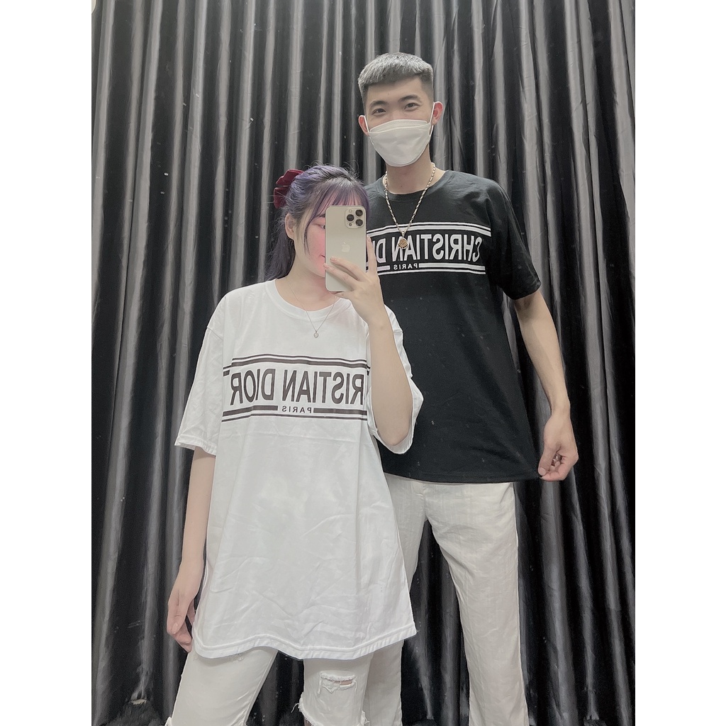 Áo DI.ORR In Ngực Size Lớn Unisex Nam Nữ Cotton DO4 In Nhiệt Ảnh Thật Kèm Video