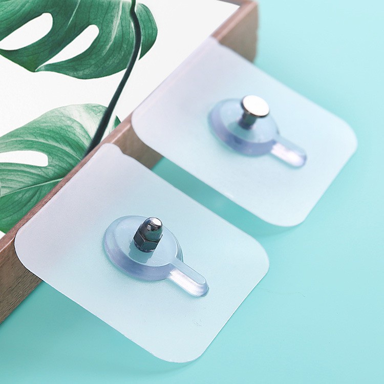 Miếng Dán Tường Kèm Ốc Vít, Móc Dán Cường Lực Giúp Gắn Giá Kệ Không Cần Khoan Tường Siêu Tiện Lợi 88314