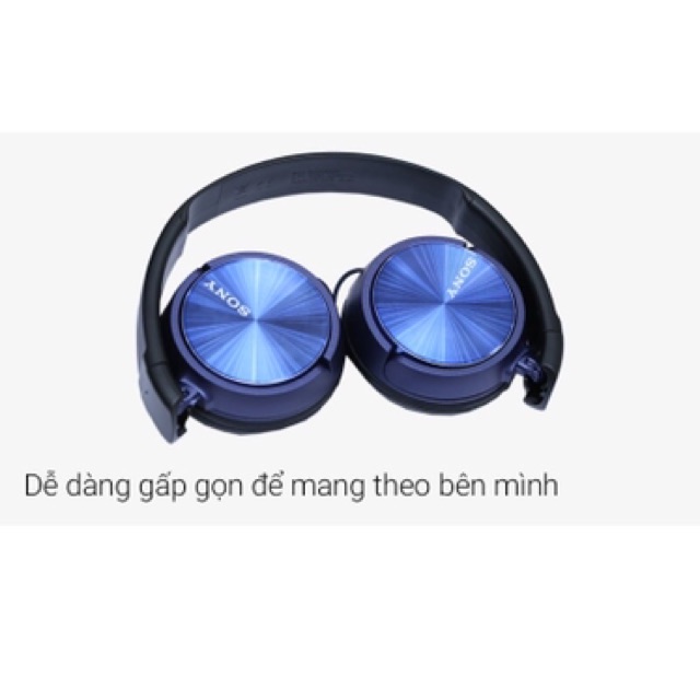 Tai nghe chụp tai Sony MDR ZX310AP - Hàng Chính Hãng