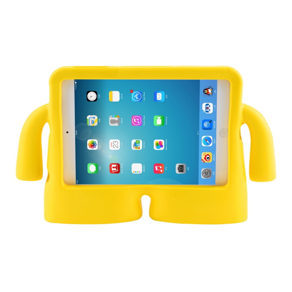 Ốp máy tính bảng EVA silicone mềm chống sốc có tay cầm hình hoạt hình cho Apple ipad mini 4 3 2 1 mini4 mini3