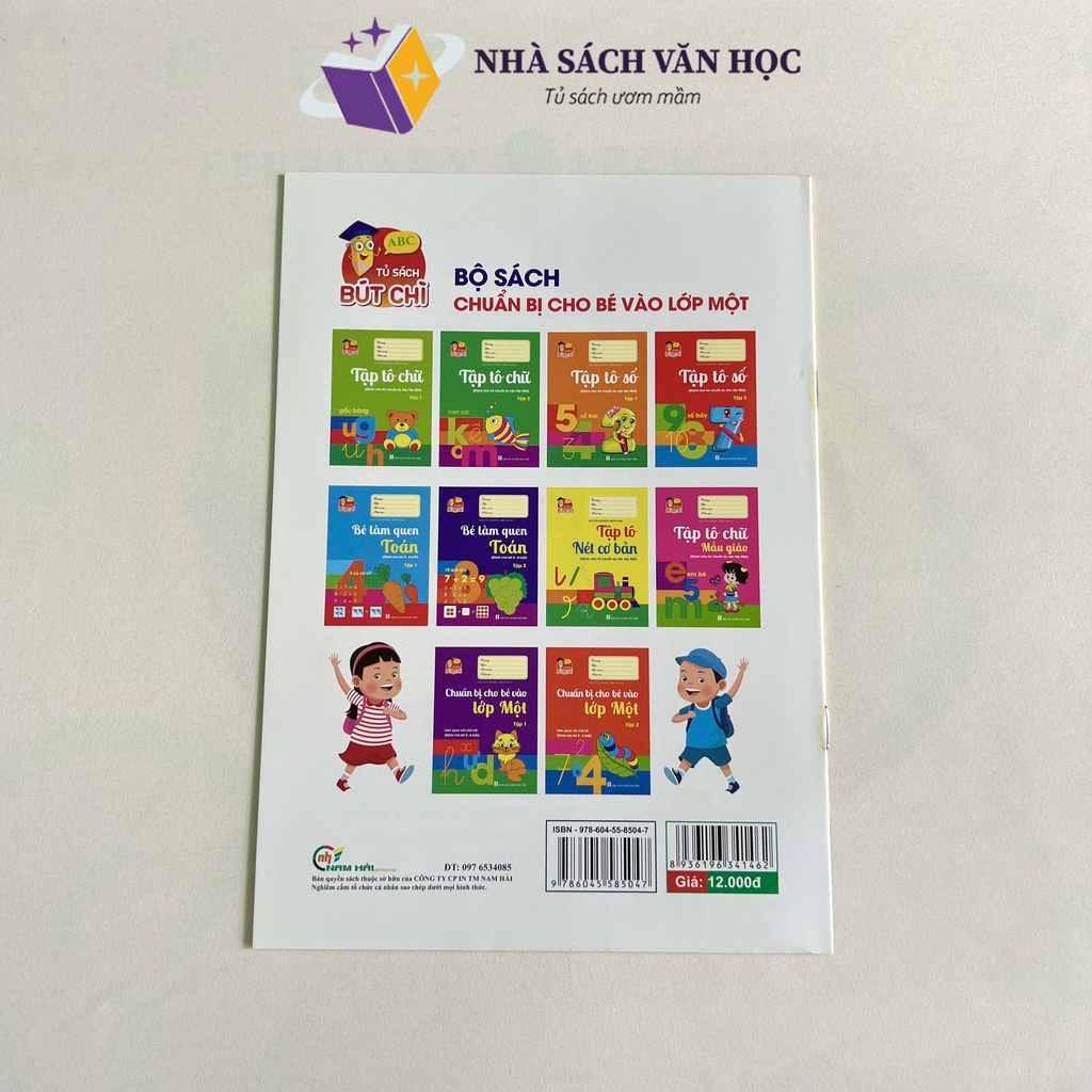 Sách - Bộ 10 Cuốn Hành Trang Cho Bé Chuẩn Bị Vào Lớp 1