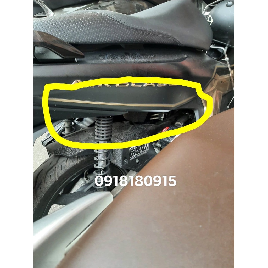 Tem ốp sườn phải ab 2020 đen mờ air blade 2020 honda