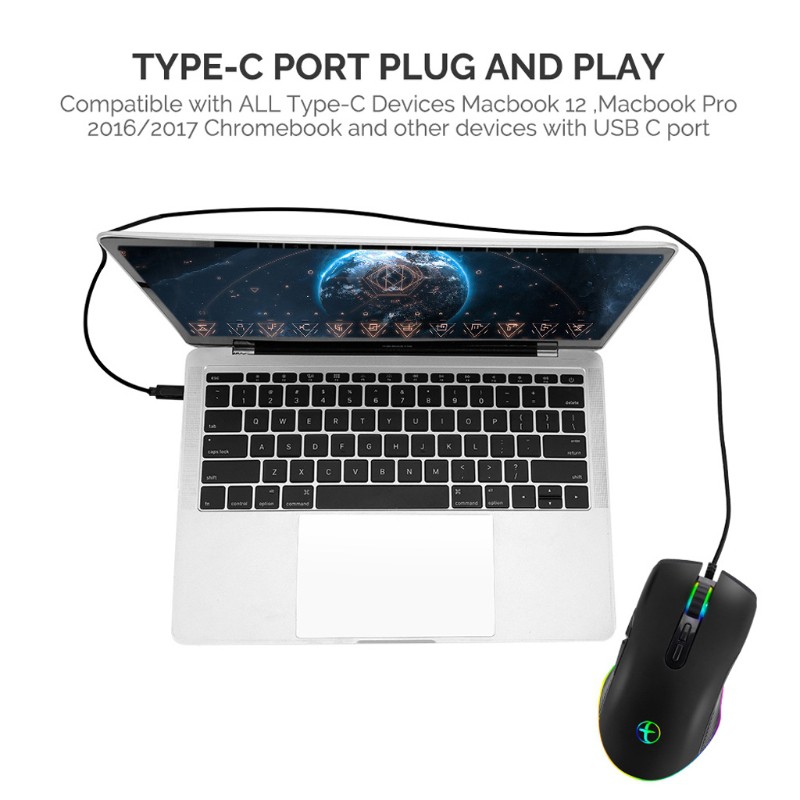 Chuột Chơi Game Có Đèn Led Rgb Cao Cấp