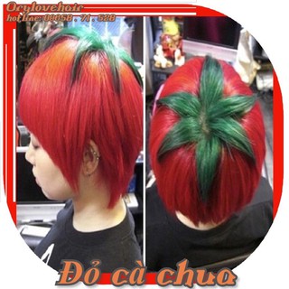 Thuốc nhuộm màu đỏ cà chua (tặng kèm oxy dưỡng)