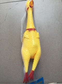 Con gà lớn bóp kèn cao 38cm