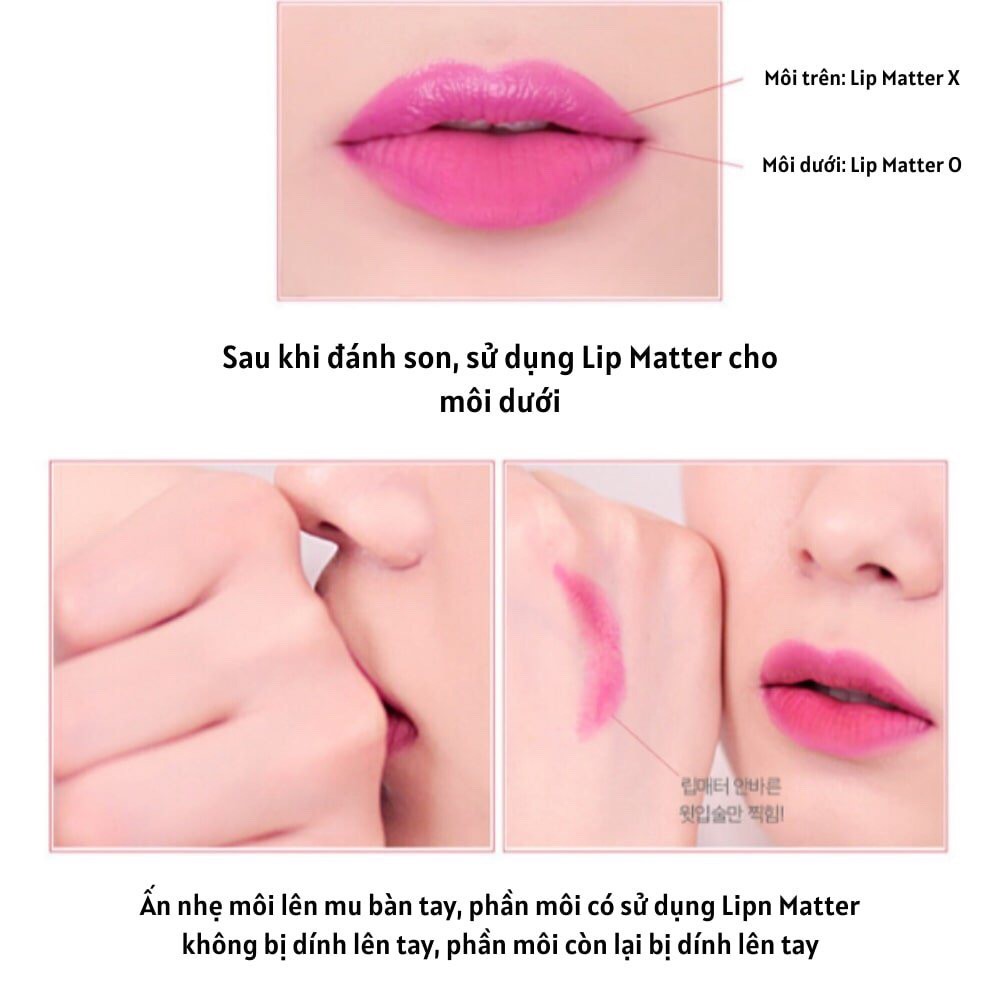 Gel Khóa Màu Son Romand Lip Matter 8g