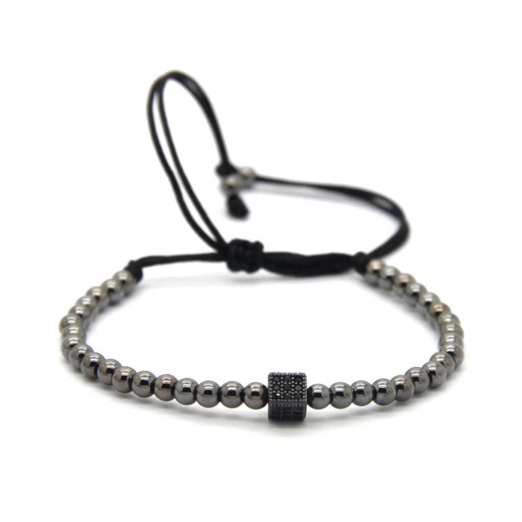 Vòng Tay Mạ VàNg 18k ĐíNh Đá Vuông Xinh XắN