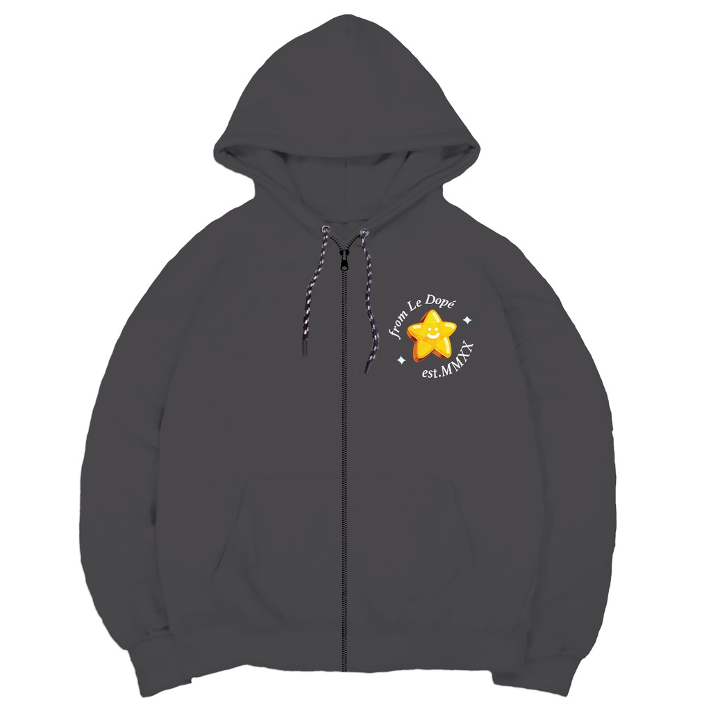 [Siêu Sale] [Chính hãng] áo khoác nỉ Le Dopé hoodie có zip | BigBuy360 - bigbuy360.vn