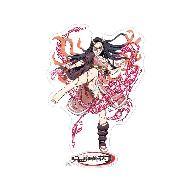 (CHIÊU THỨC) Mô hình KIMETSU NO YAIBA Thanh Gươm Diệt Quỷ standee mica acrylic anime chibi