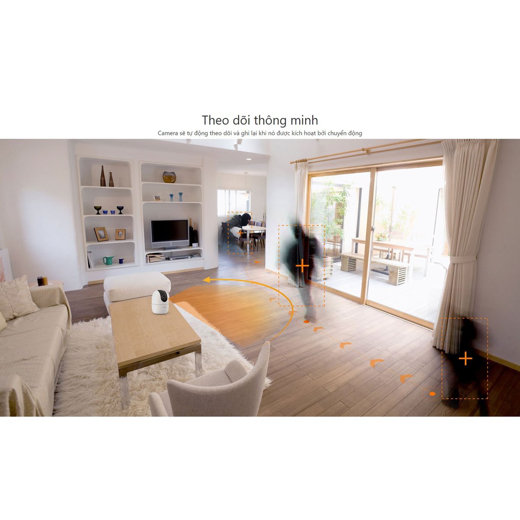Camera Imou Ranger 2 bản 2MP/4MP (Imou A22EP) camera 360 ° Chuẩn nén H265, Theo dõi chuyển động, Đàm thoại 2 chiều | BigBuy360 - bigbuy360.vn