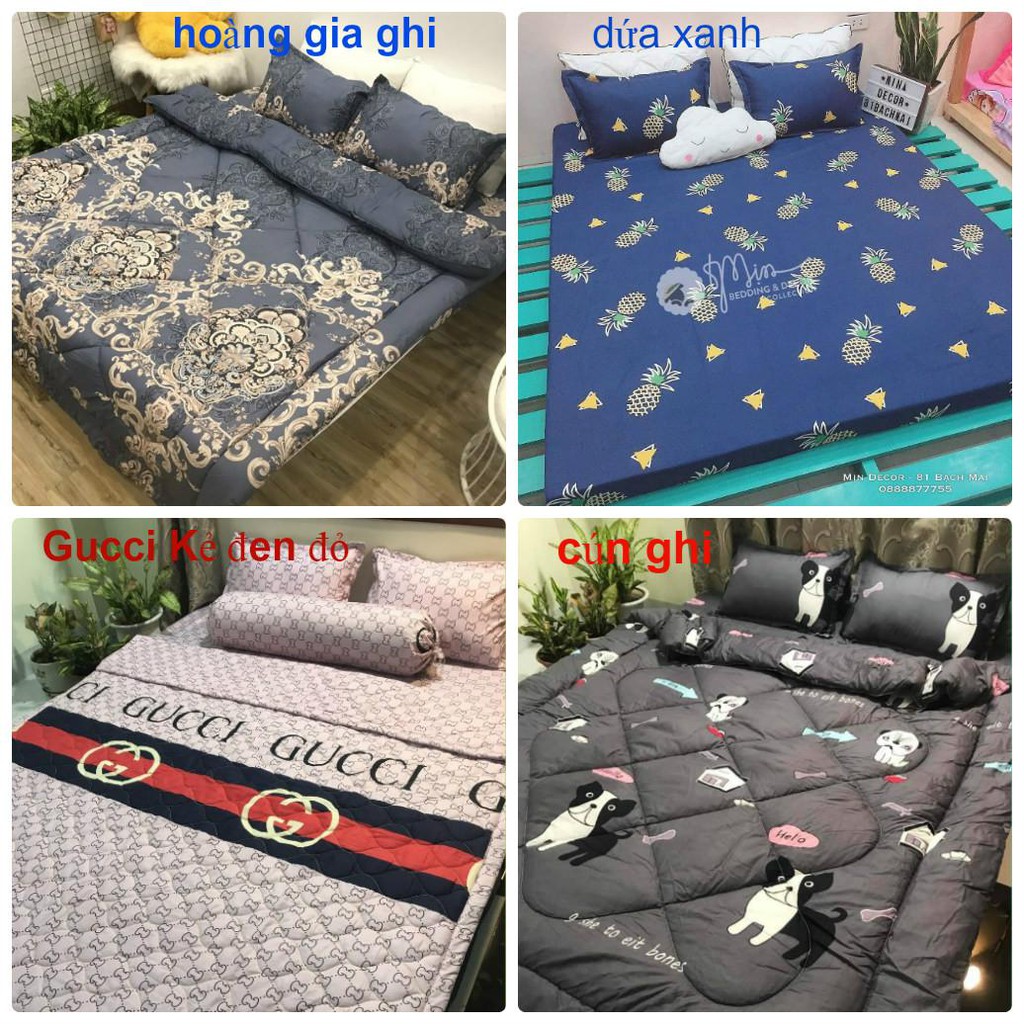 Sỉ ga drap trải giường poly 2mx2m2 shopgiarehcm G0031