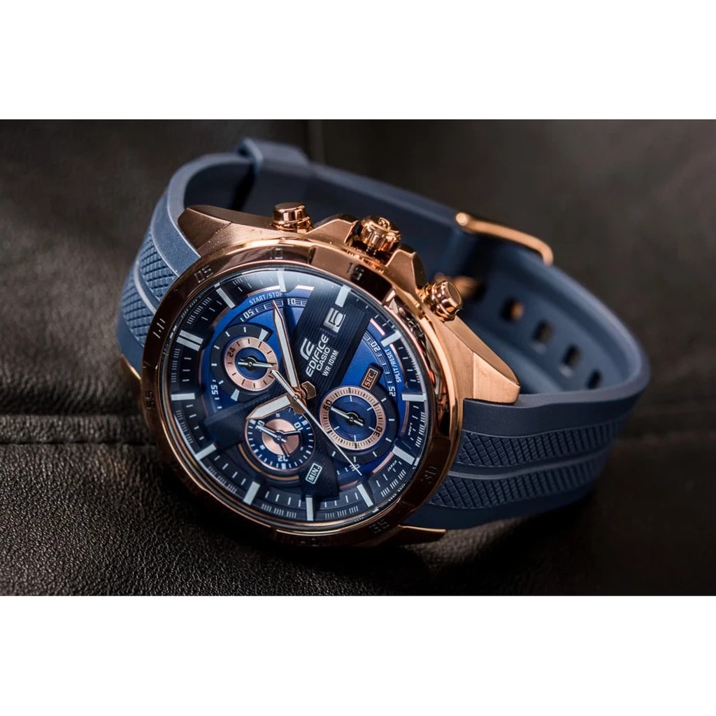 Đồng hồ nam dây cao su chính hãng Casio EDIFICE EFR-556PC-2AVUDF