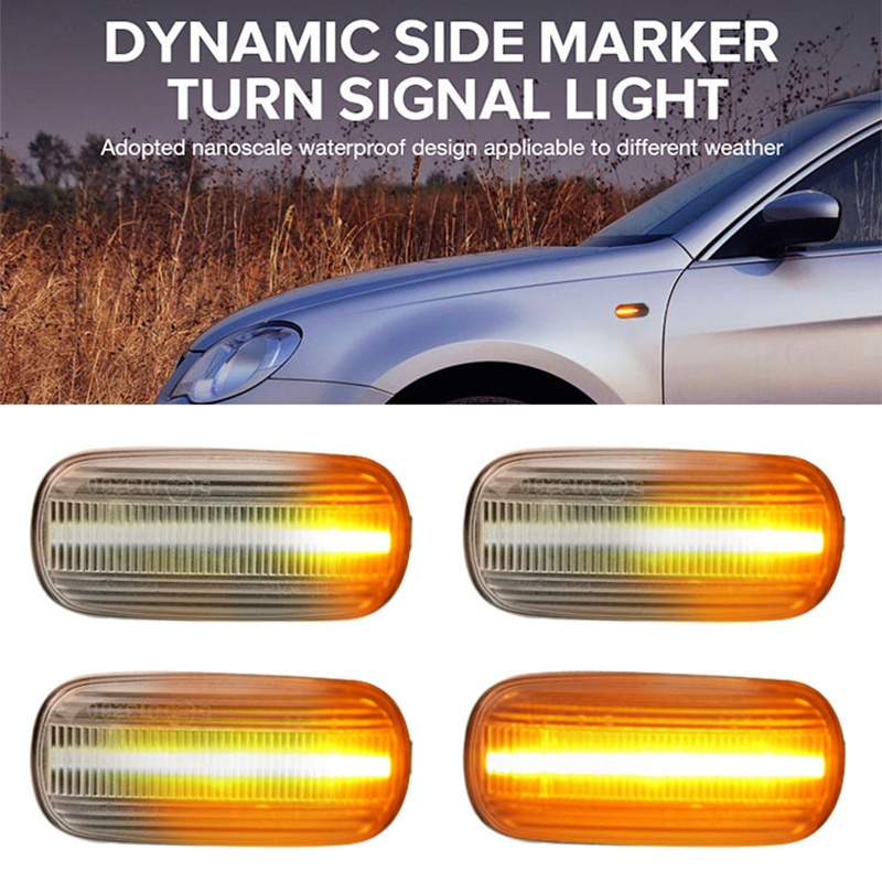 Set 2 Đèn Báo Tín Hiệu Cho Xe Hơi A3 S3 8P A4 S4 RS4 B6 B7 B8 A6 S6