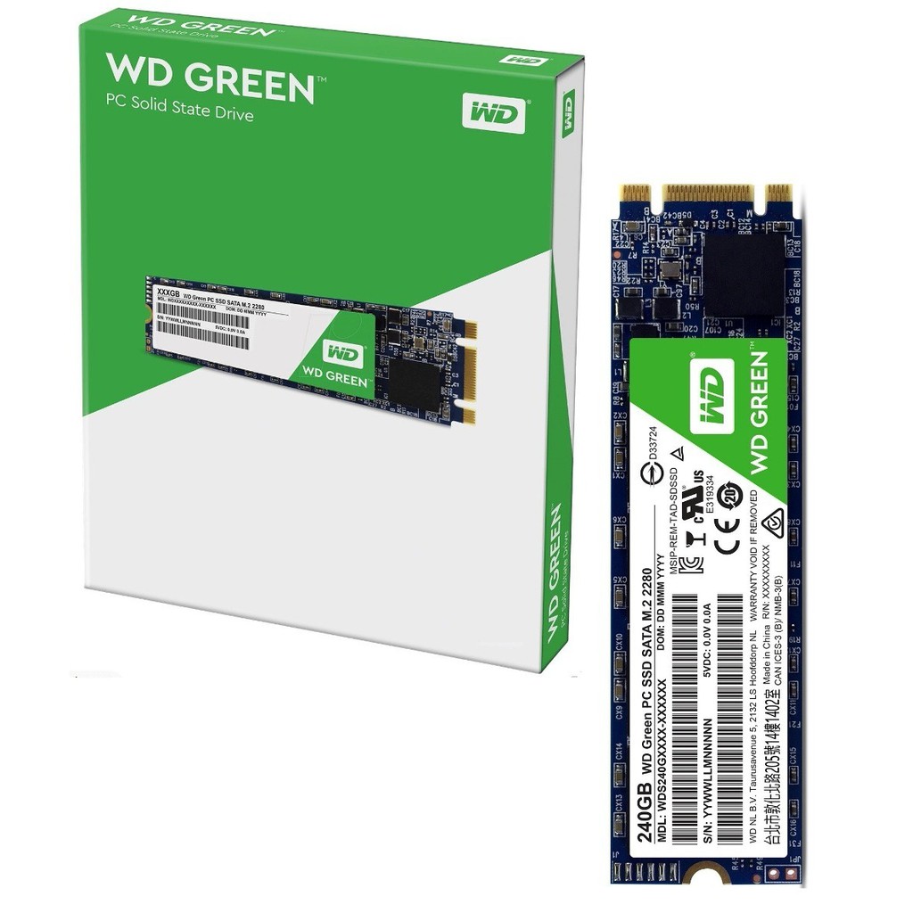 Ổ cứng SSD WD 120GB WDS120G2G0B M.2 2280- new 100% | BigBuy360 - bigbuy360.vn