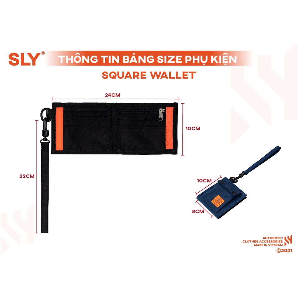 Ví Dù Pilot SLY Square màu Xanh Rêu | BigBuy360 - bigbuy360.vn